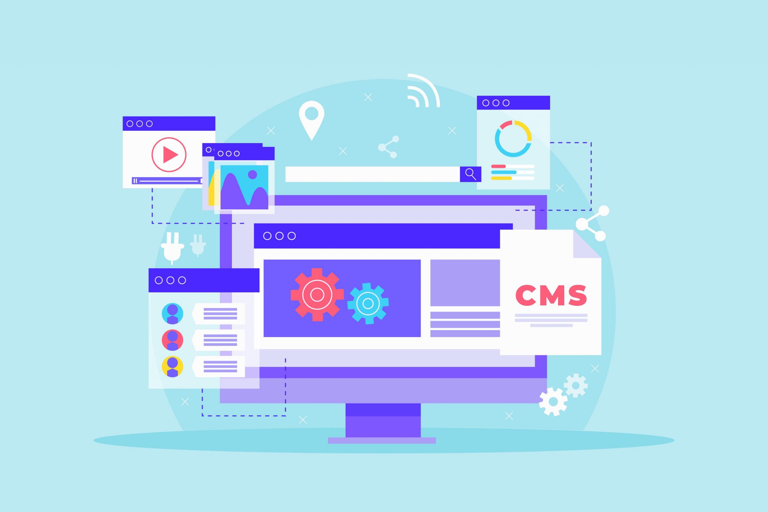 ¿Qué es Joomla y Wordpress?