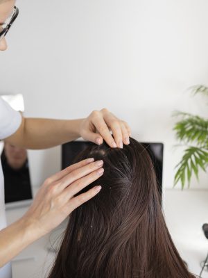 Análisis del Cuero Cabelludo y Cabello, Protocolos de Trabajos Técnicos y Cuidados Capilares Estéticos.