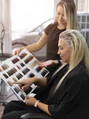 Elaboración de Propuestas de Cambios de Estilo del Cabello en cuanto a la Forma, el Color o el Peinado para Cambios